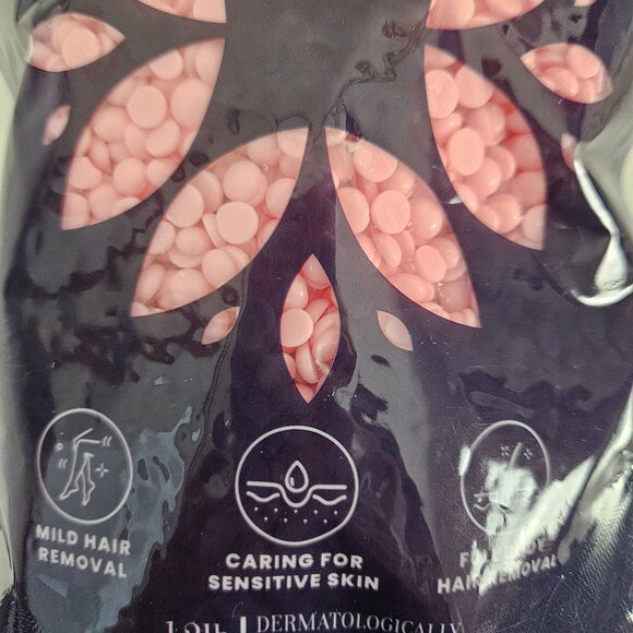 Hard Wax Beads - Sensitive Skin Hair Removal Kit 1.2lb Refill Pack 10 App Sticks - Picture 4 of 10